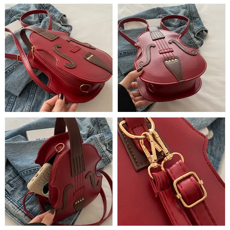 Women's Creative Violin Bag 2024 All Colors Shoulder Crossbody — feature 7