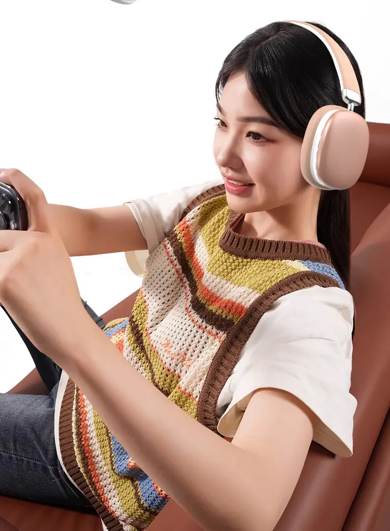 F18 Bluetooth Headset White Foldable Gaming E-Sports — feature 17