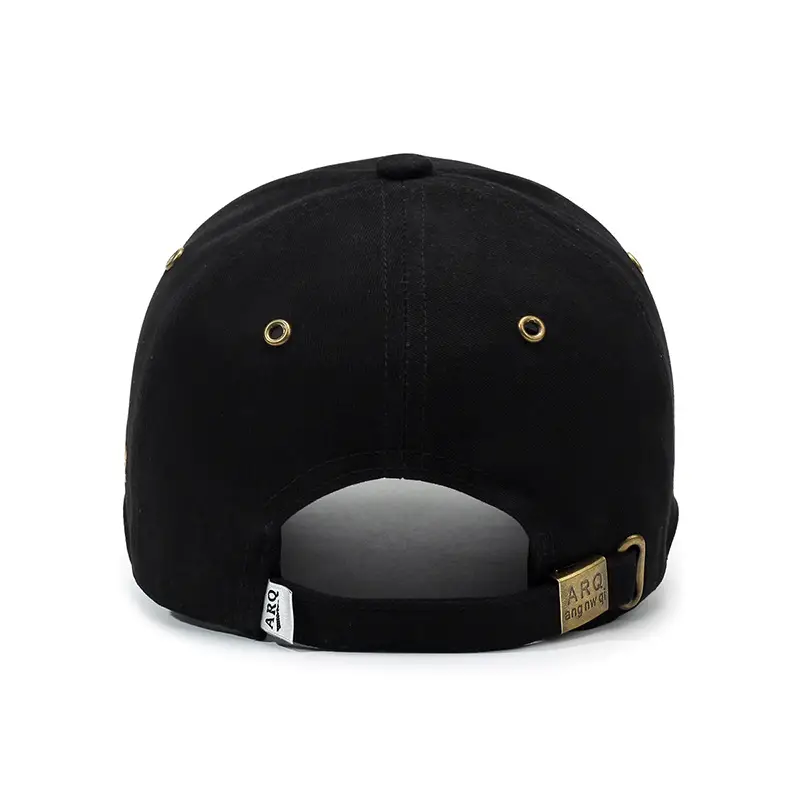 Men's Black ARO Embroidered Baseball Cap - Image 7
