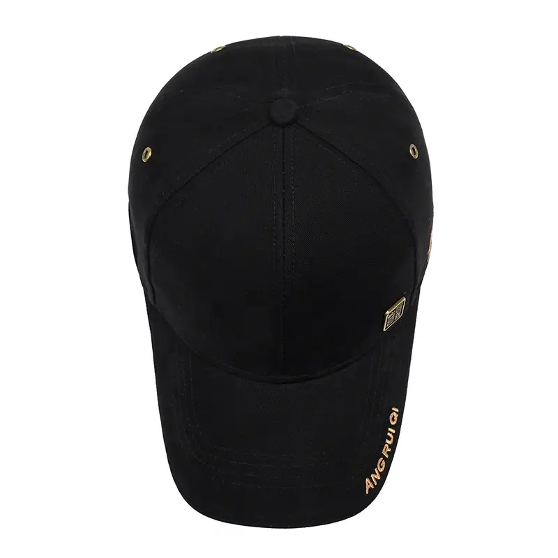 Men's Black ARO Embroidered Baseball Cap - Image 8