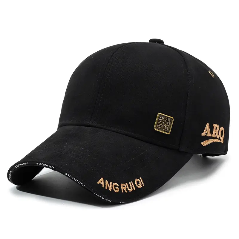 Men's Black ARO Embroidered Baseball Cap - Image 10