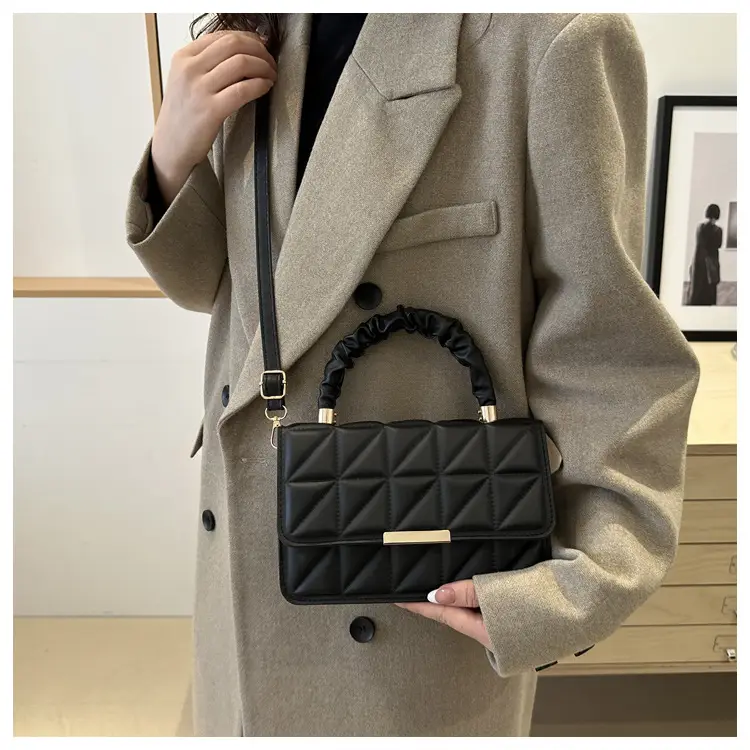 Women's Quilted Brown Shoulder Bag 2024 — feature 21