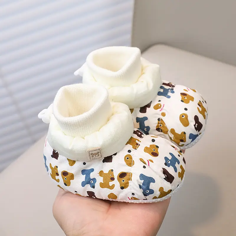 Baby Winter Cotton Shoes for 3-6 Years Warm Anti-Drop