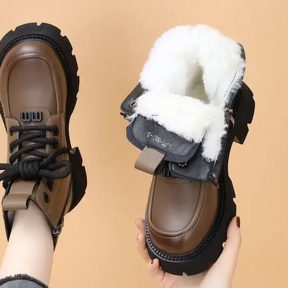 Women's Fleece-Lined Winter Boots Black — feature 1