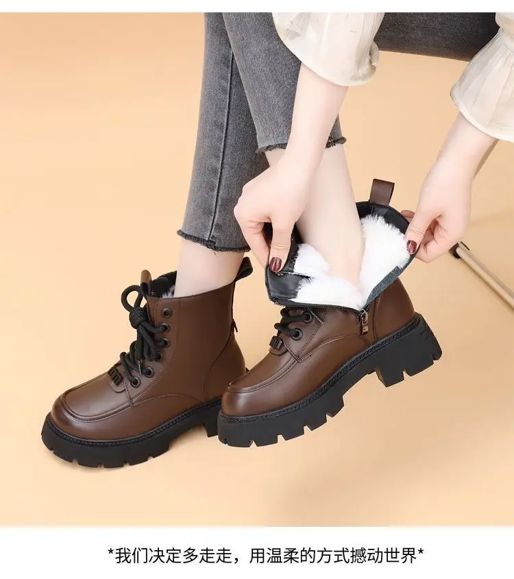 Women's Fleece-Lined Winter Boots Black — feature 6