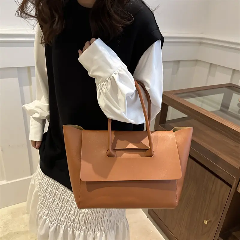 Stylish Brown Tote Bag for Women 2024 - Image 6