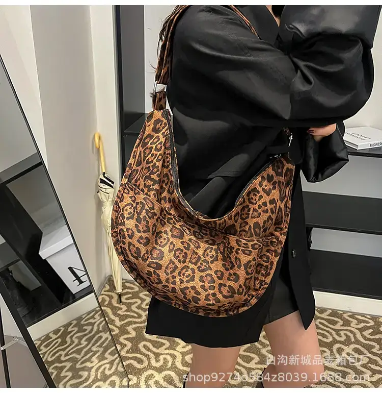 Leopard Print Shoulder Bag 2026 Autumn Winter Large Capacity — feature 10