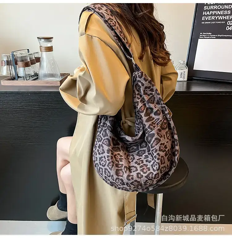 Leopard Print Shoulder Bag 2026 Autumn Winter Large Capacity — feature 15