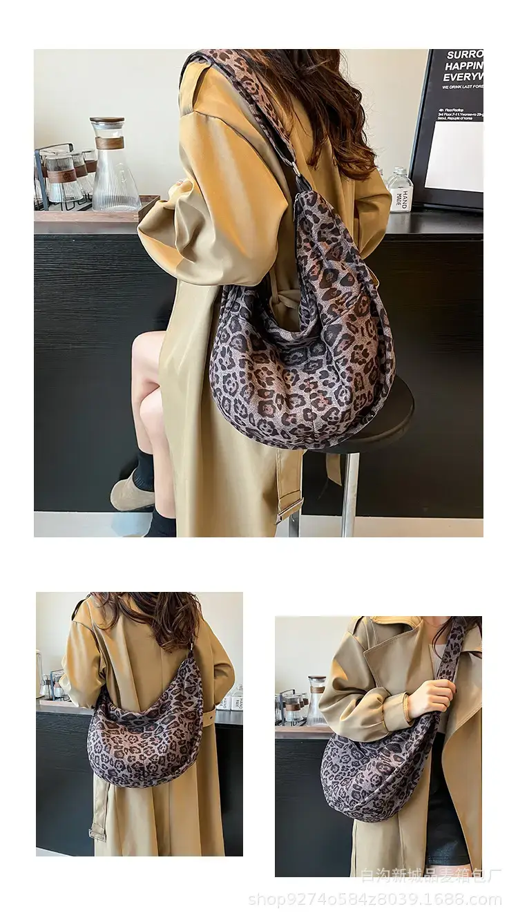 Leopard Print Shoulder Bag 2026 Autumn Winter Large Capacity — feature 4