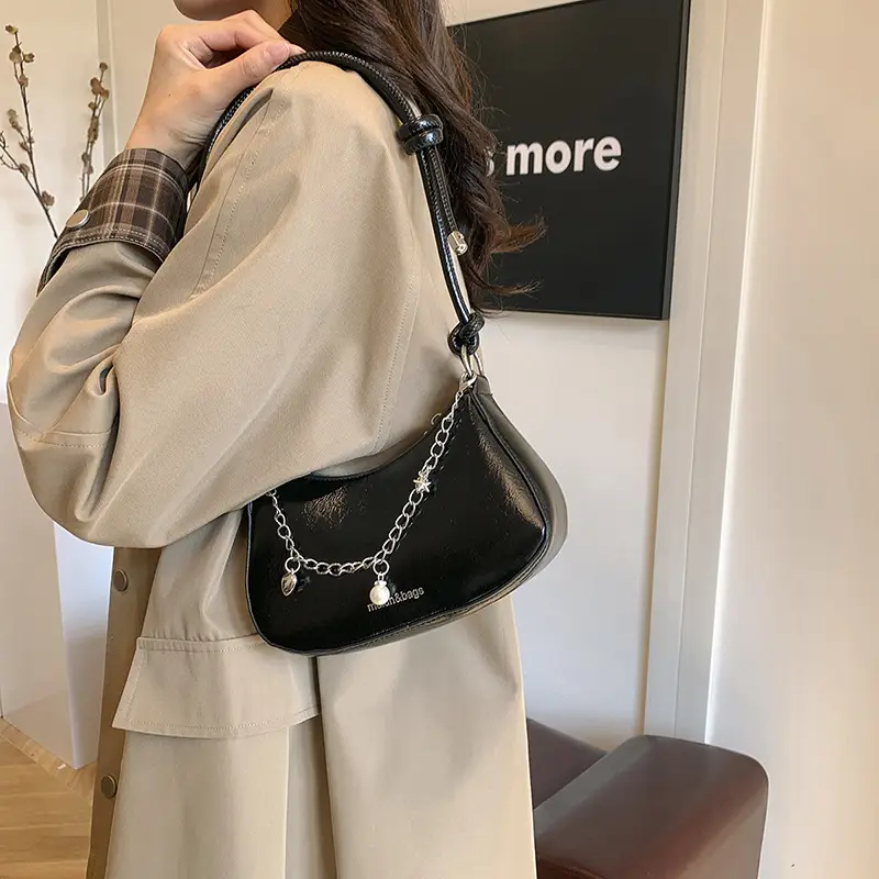 Red Chain Shoulder Bag for Women 2024 Fashion - Image 7