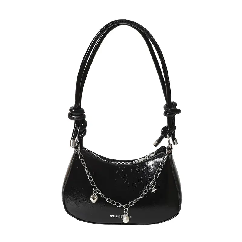 Red Chain Shoulder Bag for Women 2024 Fashion - Image 9