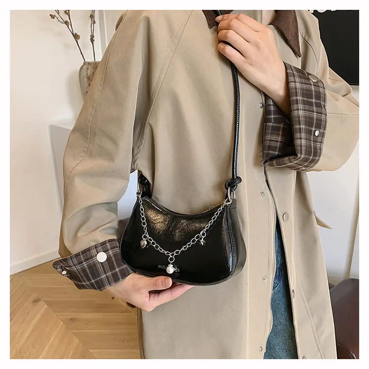 Red Chain Shoulder Bag for Women 2024 Fashion — feature 18
