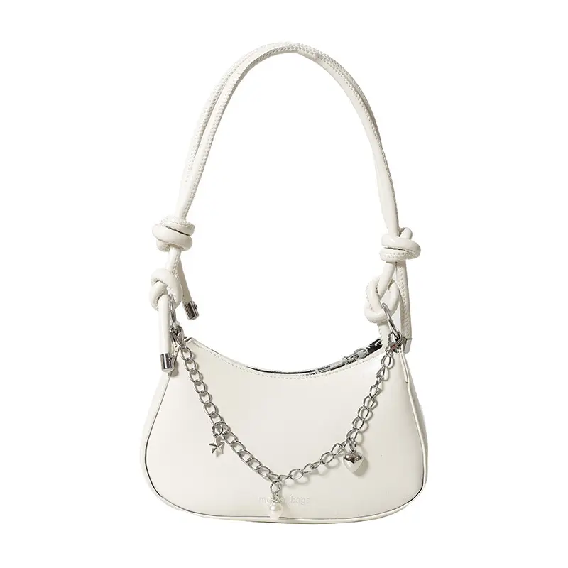Red Chain Shoulder Bag for Women 2024 Fashion - Image 2