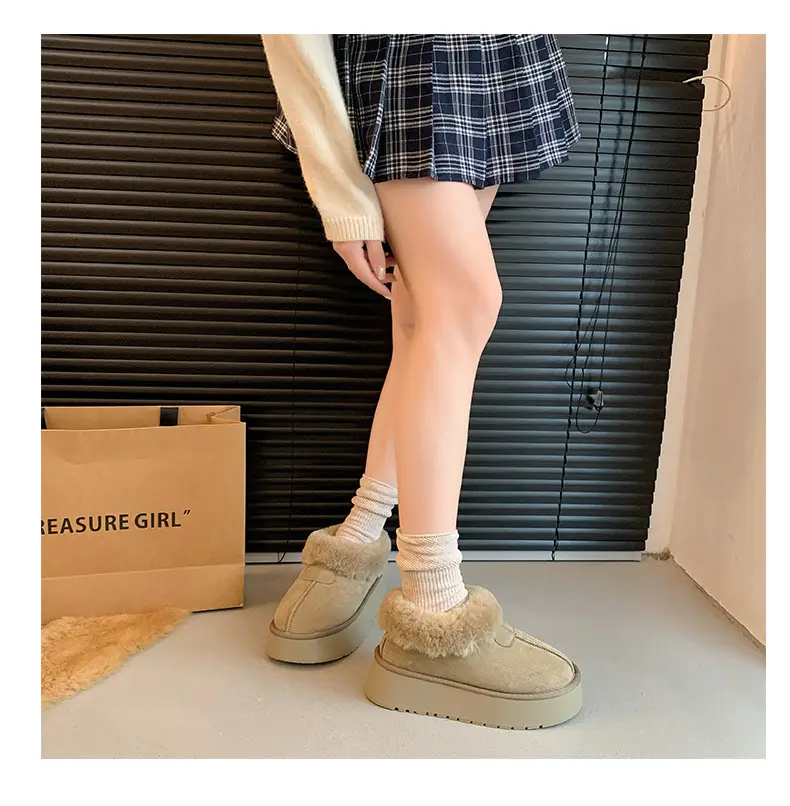 White Fleece Lined Snow Boots for Kids 2024 — feature 21