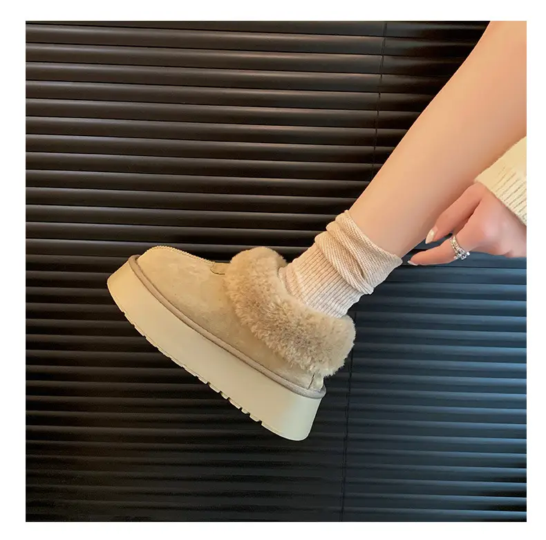 White Fleece Lined Snow Boots for Kids 2024 — feature 28