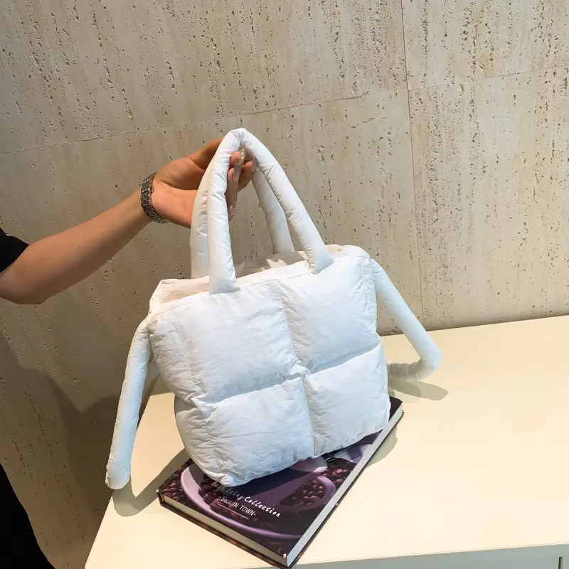 Purple Rhombic Tote Bag for Women 2024 - Image 10