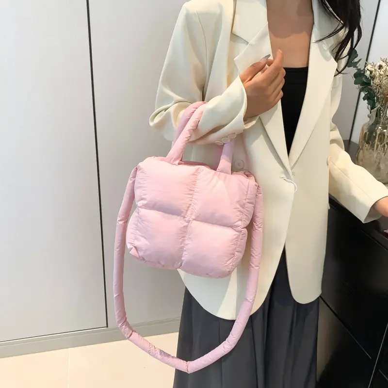 Purple Rhombic Tote Bag for Women 2024 - Image 11