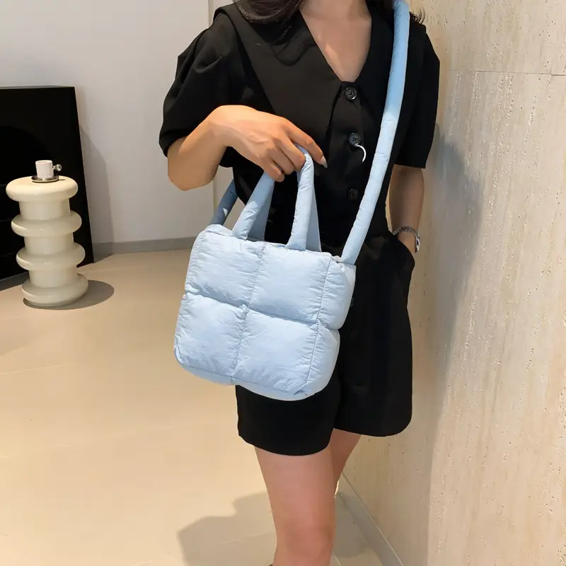 Purple Rhombic Tote Bag for Women 2024 - Image 12