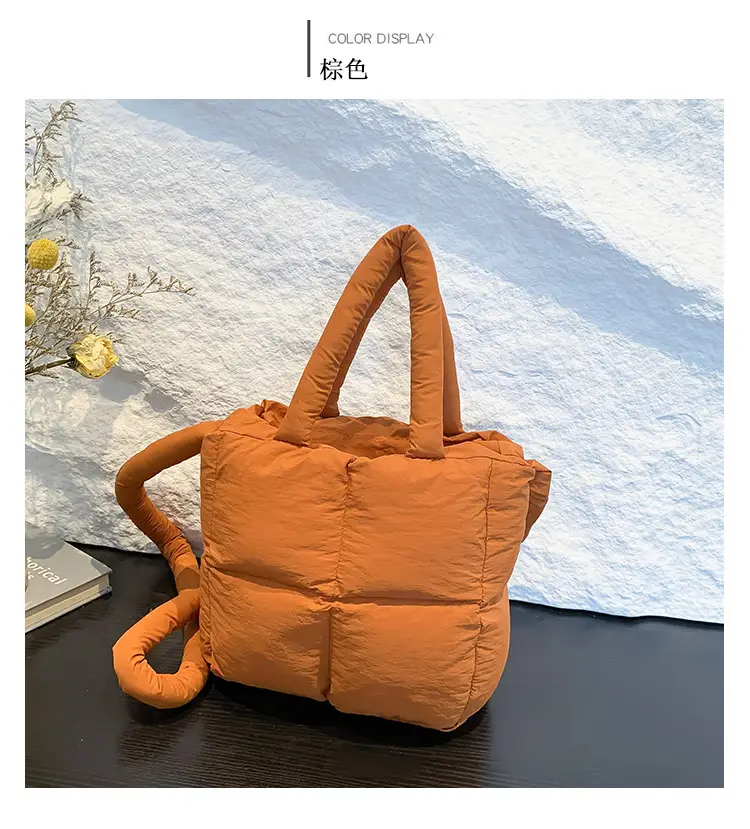 Purple Rhombic Tote Bag for Women 2024 — feature 12