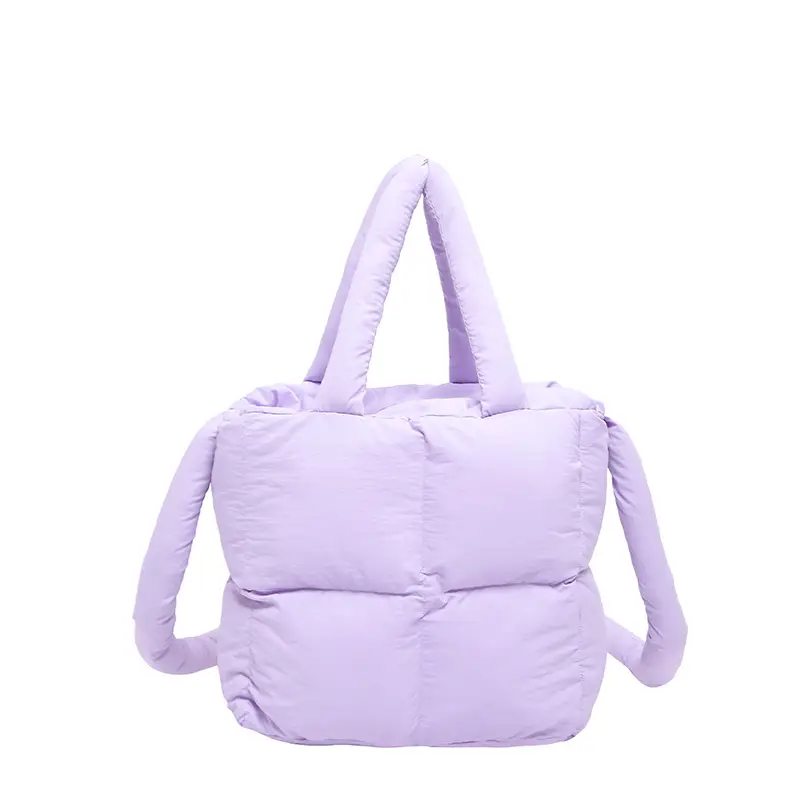 Purple Rhombic Tote Bag for Women 2024 - Image 5