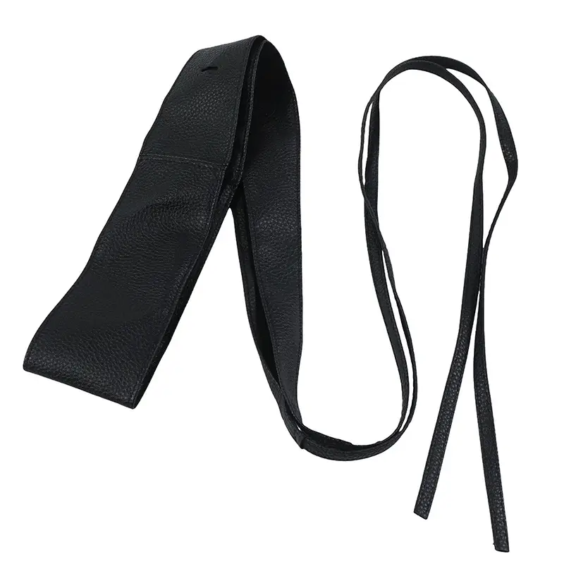 Black Wide Strap Waist Belt for Women — feature 37