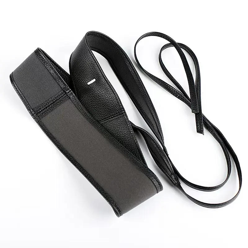Black Wide Strap Waist Belt for Women — feature 43