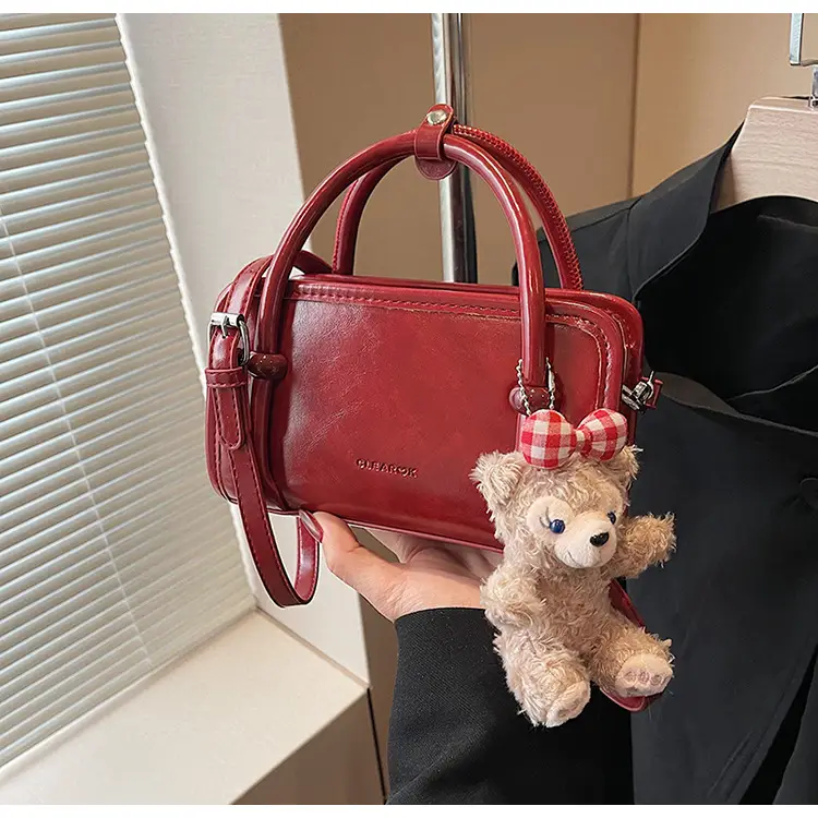 Korean-style Women's Tan Shoulder Bag 2024 — feature 17