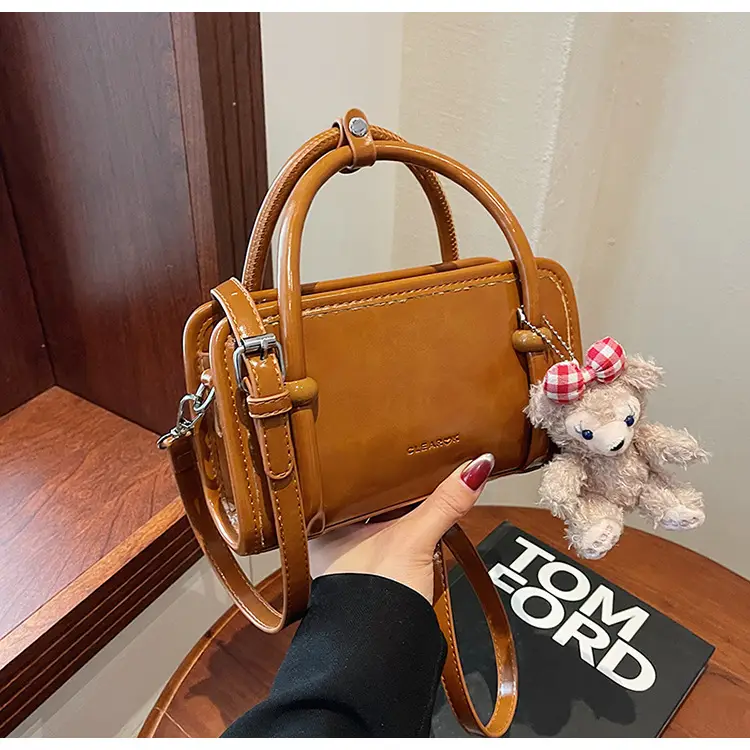Korean-style Women's Tan Shoulder Bag 2024 — feature 21