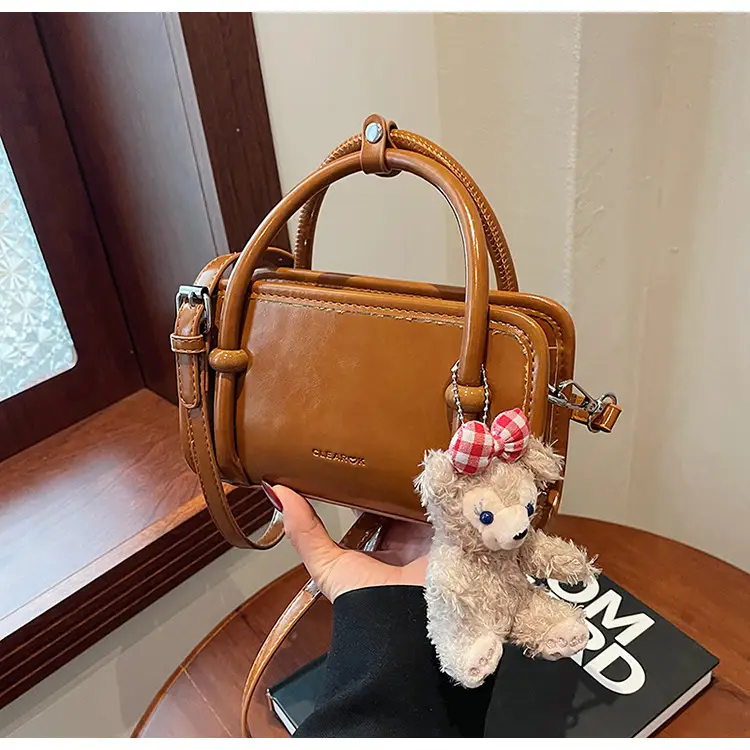 Korean-style Women's Tan Shoulder Bag 2024 — feature 22