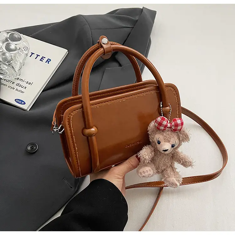 Korean-style Women's Tan Shoulder Bag 2024 — feature 27