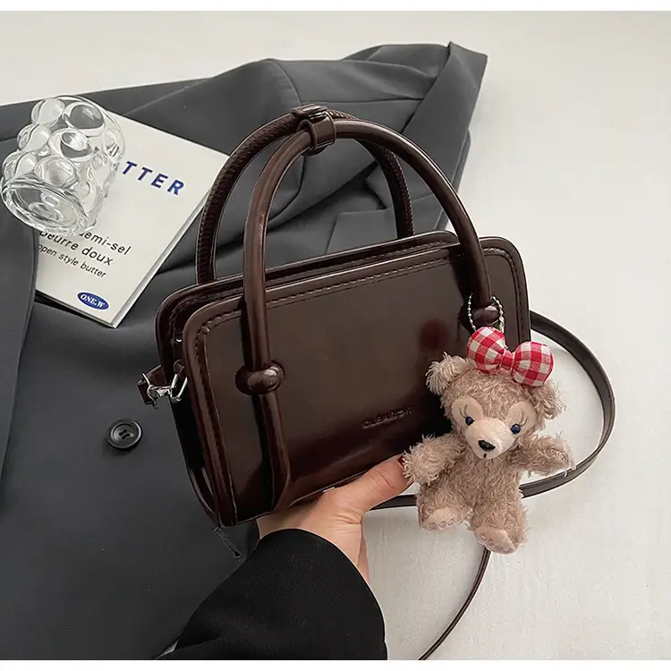 Korean-style Women's Tan Shoulder Bag 2024 — feature 29