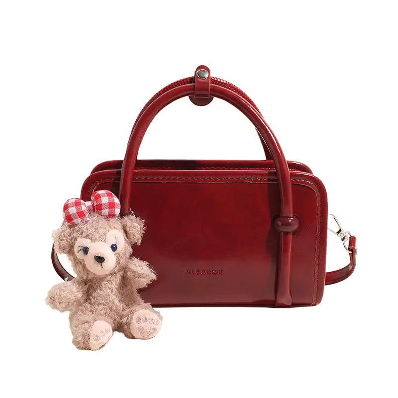 Korean-style Women's Tan Shoulder Bag 2024 - Image 3