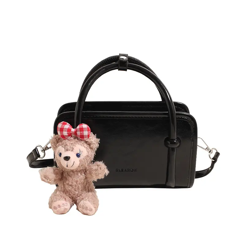 Korean-style Women's Tan Shoulder Bag 2024 - Image 4