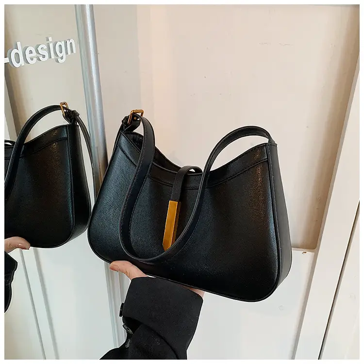 Women Crossbody Bag Brown Leather 2025 Retro Design — feature 15