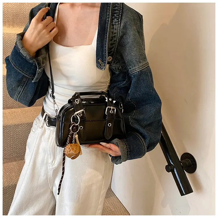 Brown Leather Shoulder Crossbody Bag for Women — feature 30