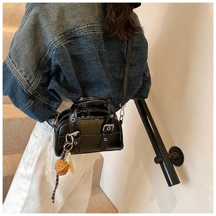 Brown Leather Shoulder Crossbody Bag for Women — feature 32