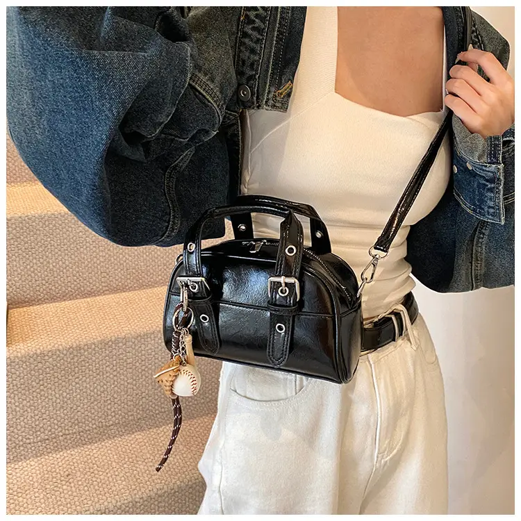 Brown Leather Shoulder Crossbody Bag for Women — feature 33