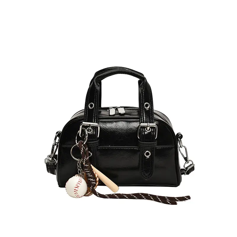 Brown Leather Shoulder Crossbody Bag for Women - Image 5