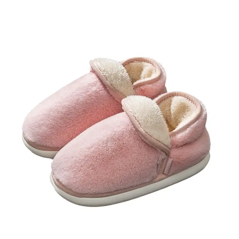 Covered Heel Cotton Slippers for Women, Winter Couples, Indoor Home, 2024 New Thick-Soled Warm Cotton Shoes for Men - Image 11