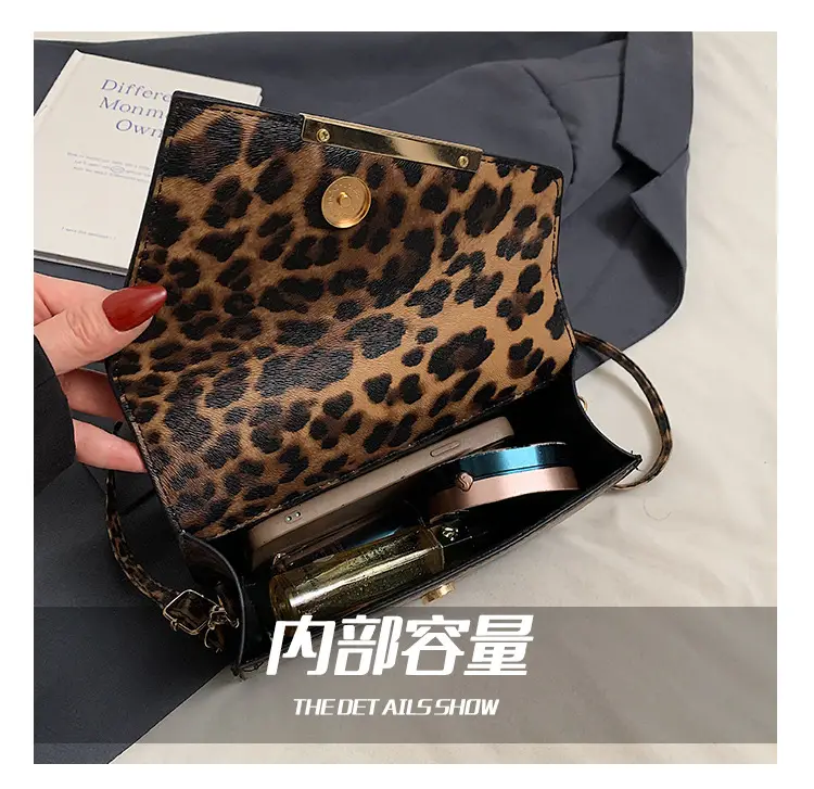 Leopard Print Crossbody Bag Women 2024 Winter — feature 4
