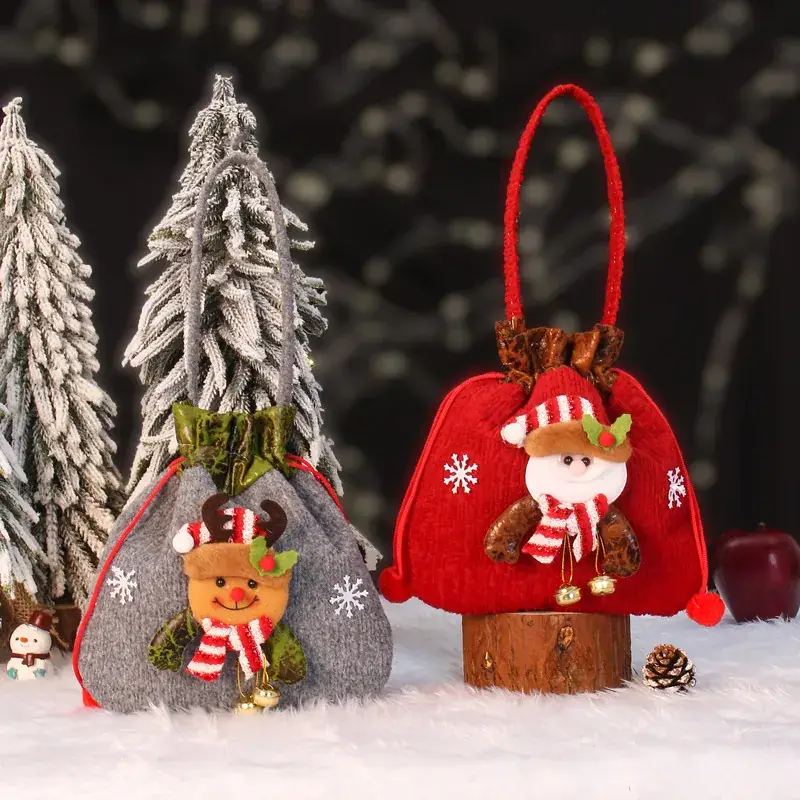 Cross Border Christmas Tote Bag for Kids Candy Bag - Image 21