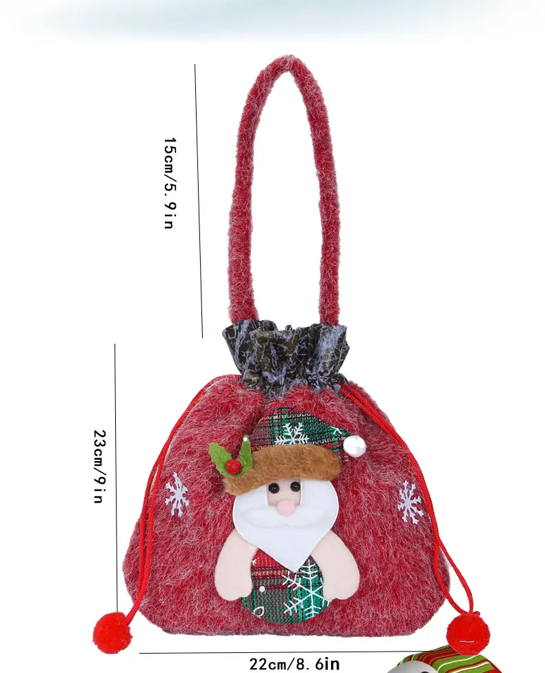 Cross Border Christmas Tote Bag for Kids Candy Bag — feature 6