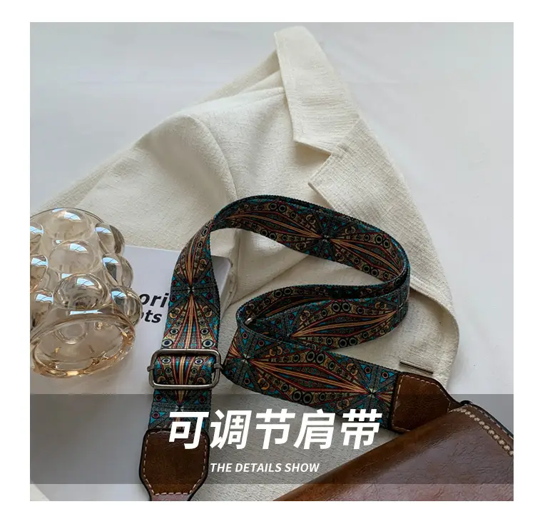 Vintage Brown Leather Shoulder Messenger Bag for Women — feature 7