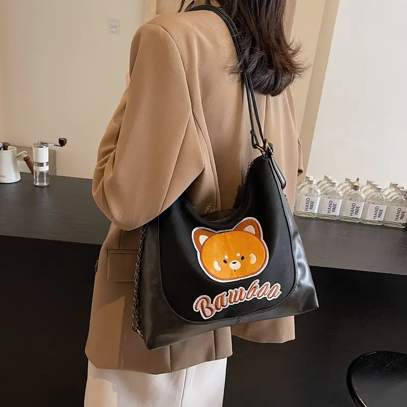 New Fashion Cute Bear Shoulder Bag Female Mori Style - Image 7