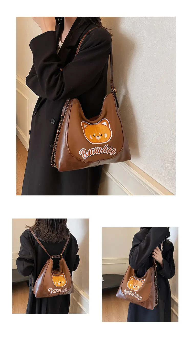 New Fashion Cute Bear Shoulder Bag Female Mori Style — feature 10