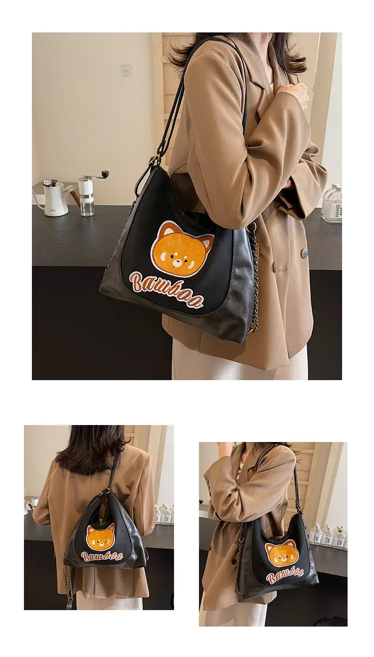 New Fashion Cute Bear Shoulder Bag Female Mori Style — feature 11