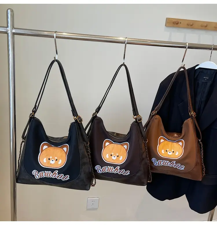 New Fashion Cute Bear Shoulder Bag Female Mori Style — feature 13