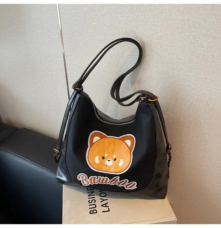 New Fashion Cute Bear Shoulder Bag Female Mori Style — feature 14