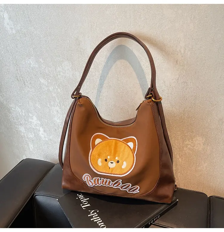 New Fashion Cute Bear Shoulder Bag Female Mori Style — feature 15
