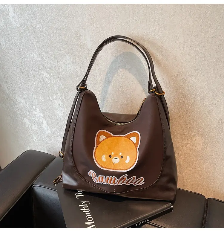 New Fashion Cute Bear Shoulder Bag Female Mori Style — feature 16